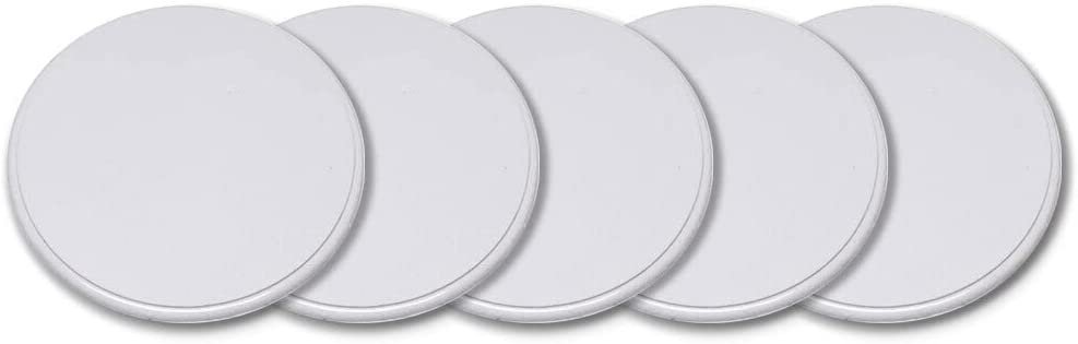 Door Stopper Wall Protector 5" | Large Self Adhesive Door Bumper - 5 Pack