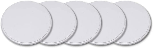 Door Stopper Wall Protector 5" | Large Self Adhesive Door Bumper - 5 Pack