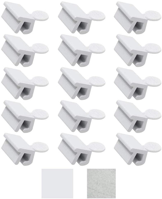 Aluminum Window Lock & Sliding Door Stop Premium Security Child Safety - 15 Pack
