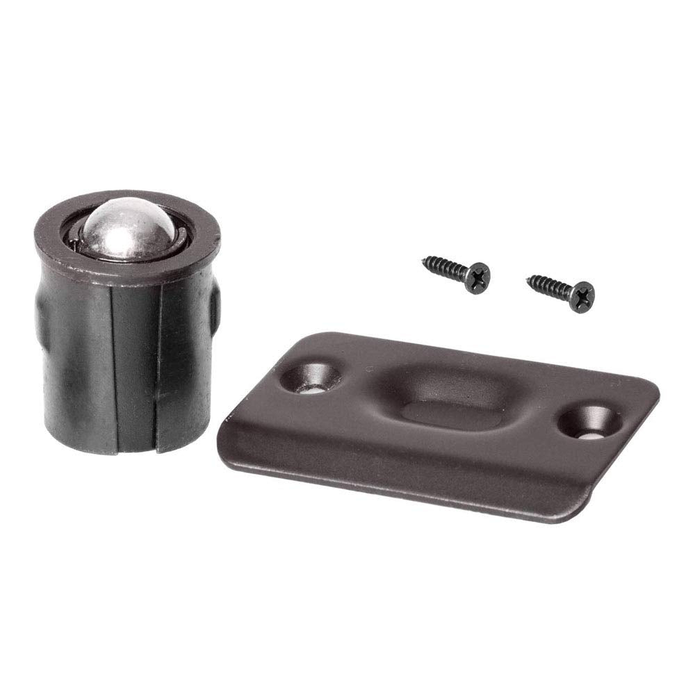 litepak-Closet-Door-Drive-in Ball-Catch-Strike-Oil-Rubbed-Bronze