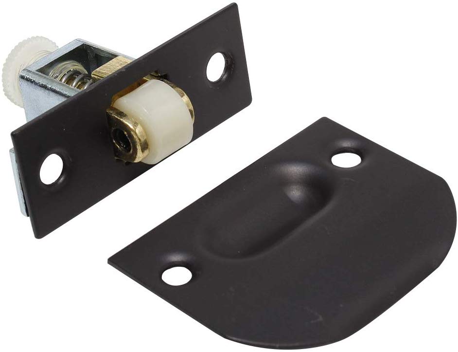litepak-Closet-Door-Drive-in Roller-Catch-Strike-Oil-Rubbed-Bronze