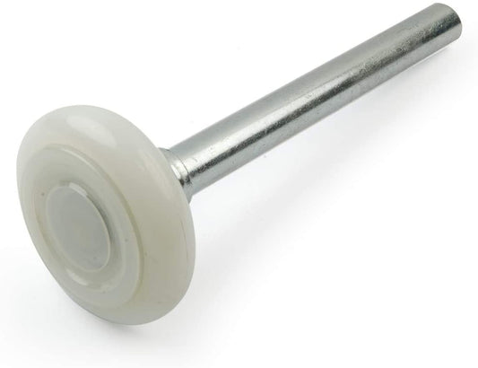 Nylon Garage Door Rollers, 4" Stem, 7/16" Diameter - 12 Pack