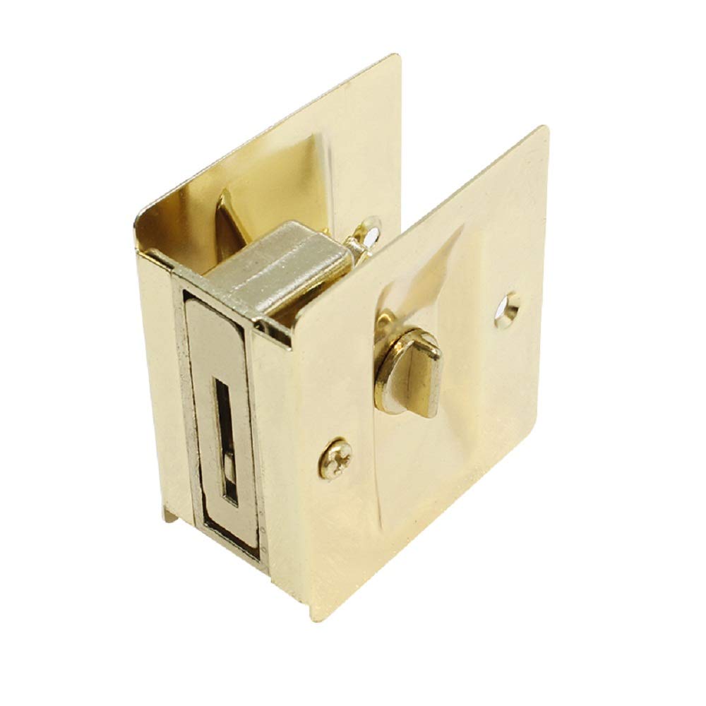 litepak-Pocket-Door-Lock-Privacy-Sliding-Elegant-Easy-Install-Screws-Polished-Brass
