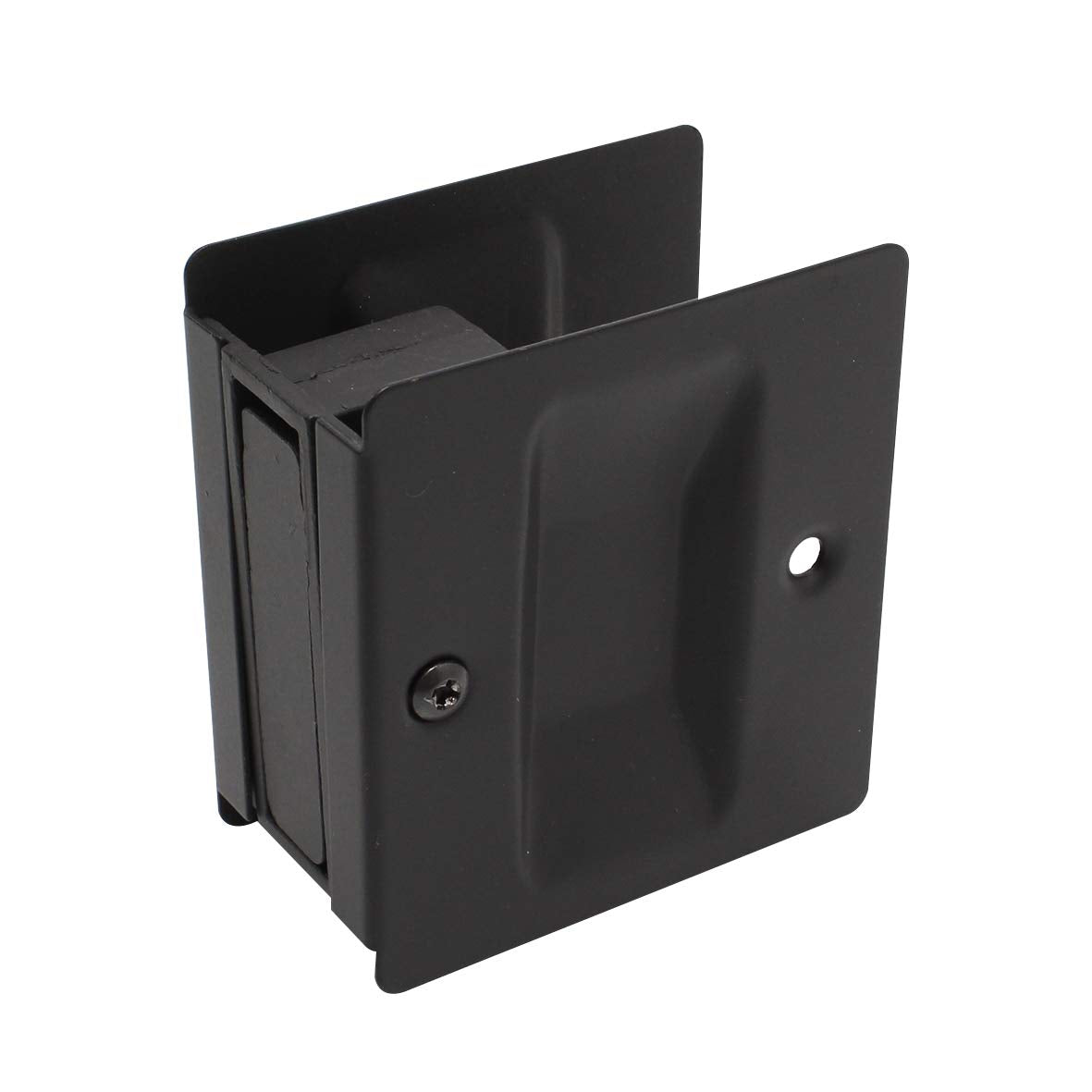 litepak-Pocket-Door-Lock-Privacy-Sliding-Elegant-Easy-Install-Screws-Oil-Rubbed-Bronze