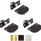 Adjustable Roller Catch Latch Closet Door Cabinet - 3 Pack